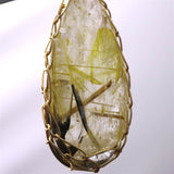 ゴールドルチルクォーツ  ワイヤー ペンダントトップ 4.5g (ID:26831)