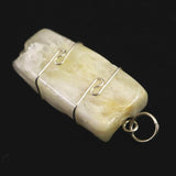 H&E社 サウラライトアゼツライト (AZOZEO) タンブル ペンダント 11.1g　 (ID:27034)