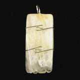 H&E社 サウラライトアゼツライト (AZOZEO) タンブル ペンダント 11.1g　 (ID:27034)