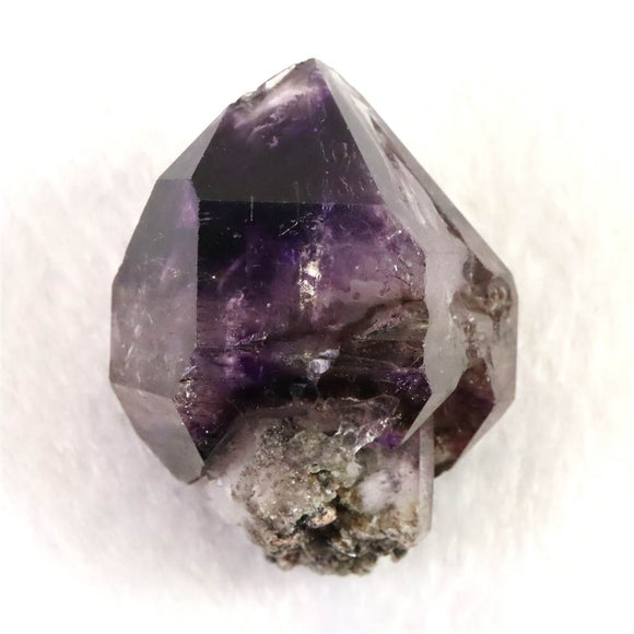 ブランドバーグ産 アメジスト エレスチャル 48mm原石 52.7g (ID:27194)