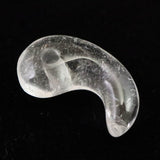 チベット カイラス産 ヒマラヤ 水晶 勾玉 4.56g (ID:27210)