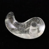 チベット カイラス産 ヒマラヤ 水晶 勾玉 4.56g (ID:27210)