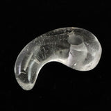 チベット カイラス産 ヒマラヤ 水晶 勾玉 4.56g (ID:27210)