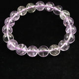 クンツァイト ３Aグレード 10.5mm玉ブレスレット 37.7ｇ　 (ID:27269)