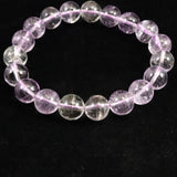 クンツァイト ３Aグレード 10.5mm玉ブレスレット 37.7ｇ　 (ID:27269)