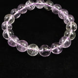 クンツァイト ３Aグレード 10.5mm玉ブレスレット 37.7ｇ　 (ID:27269)