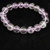 クンツァイト ３Aグレード 10.5mm玉ブレスレット 37.7ｇ　 (ID:27269)