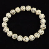 京都府産　鞍馬石 10mm玉ブレスレット　証明書付 28.2ｇ (ID:27294)