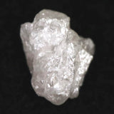 天然 ダイヤモンド ホワイト グレー　8.5mm原石  2.41ct (ID:27352)