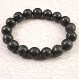 H&E社 ヒーラーズゴールド 12mm玉ブレスレット 証明書付 61.6g (ID:27434)