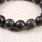 H&E社 ヒーラーズゴールド 12mm玉ブレスレット 証明書付 61.6g (ID:27434)