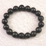 H&E社 ヒーラーズゴールド 12mm玉ブレスレット 証明書付 61.6g (ID:27434)