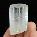 アクアマリン 42mm 結晶　原石 パキスタン カラコルム山脈 スカルドゥ産 雲母付 51.1ｇ (ID:27458)