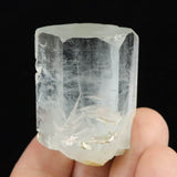 アクアマリン 42mm 結晶　原石 パキスタン カラコルム山脈 スカルドゥ産 雲母付 51.1ｇ (ID:27458)