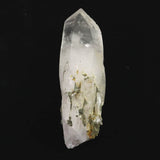 秋田県 尾去沢鉱山産 97mm 水晶 マニフェステーション 水入り キャンドル クォーツ 117.30g (ID:27545)