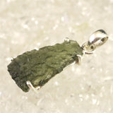 モルダバイト 原石 AAAグレード  ペンダントトップ  3.30g (ID:27902)