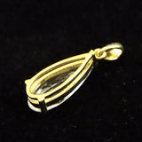 ロシア産 フェナカイト 12mm ドロップ カット ペンダントトップ 証明書付 3.00ct (ID:28009)