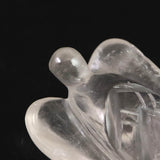 ヒマラヤ水晶 マニカラン産  78mm エンジェル 天使 置物 70.0ｇ (ID:28351)