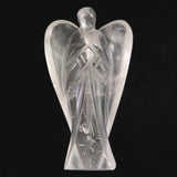 ヒマラヤ水晶 マニカラン産  78mm エンジェル 天使 置物 70.0ｇ (ID:28351)