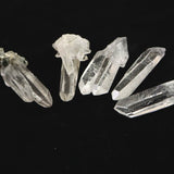 ブラジル トマスゴンサガ産 水晶　原石 ５本セット 63g (ID:28385)