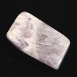 H&E社 サウラライトアゼツライト  (AZOZEO) アメジスト共生 タンブル 証明書付 12.2g (ID:28406)