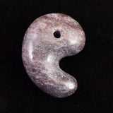 徳島県 アークナイト 34mm 勾玉 証明書付 15.1g (ID:28434)