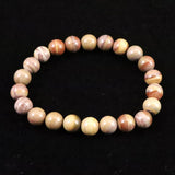 H&E社 ラディアンスジャスパー　8mm ブレスレット 16.9g (ID:28610)