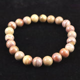 H&E社 ラディアンスジャスパー　8mm ブレスレット 16.9g (ID:28610)