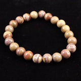 H&E社 ラディアンスジャスパー　8mm ブレスレット 16.9g (ID:28610)