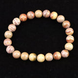 H&E社 ラディアンスジャスパー　8mm ブレスレット 16.9g (ID:28610)