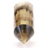 ブラジル産 シトリンクオーツ ファントム入り 75mm 24面 ヴォーゲルワンド 51.3g (ID:28719)