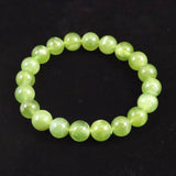 ロシアンジェイド ネフライト 軟玉 10mm玉　ブレスレット 28.2g (ID:29180)