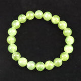 ロシアンジェイド ネフライト 軟玉 10mm玉　ブレスレット 28.2g (ID:29180)