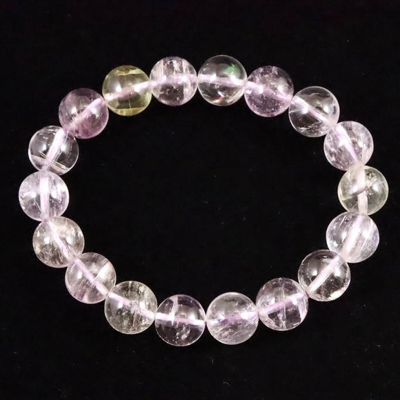 コロンビア産 スモーキーレムリアンシード 14mm玉ブレスレット 証明