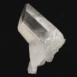 米国アーカンソー州産水晶 原石 63mm クラスター グランディング タイムリンク レインボー バーナクル セルフヒールド 59.0g (ID:29397)