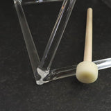 クリスタルシンギングピラミッド スティック付　17ｃｍ (ID:29403)