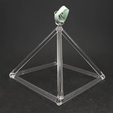 クリスタルシンギングピラミッド スティック付　17ｃｍ (ID:29403)