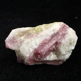 ピンクトルマリン入り水晶 40mm原石 31.4g (ID:29743)