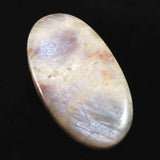 ロシア産 ベロモナイト ムーンストーン 55mmオーバルカボション 22.3g (ID:29757)