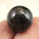 H&E社 アルベゾナイト アルベゾン閃石　15mm スフィア 5.6g (ID:29913)