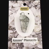 H&E社 フェナカイト(AZOZEO) ワイヤーラップ　ペンダントトップ 3.9g (ID:29945)