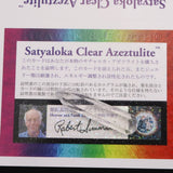 H&E社 サチャロカ アゼツライト(AZOZEO) 45mmワンド 証明書付 7.1g (ID:29993)