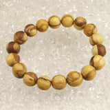 パロサント 香木 ウッドビーズ 11.5mm玉ブレスレット 証明書付 8.2g (ID:30036)