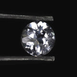H&E社 フェナカイト(AZOZEO) A++  4.6mmラウンドカット ルース 証明書付 0.38ct (ID:30236)