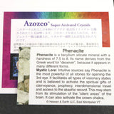 H&E社 フェナカイト(AZOZEO) A++  4.6mmラウンドカット ルース 証明書付 0.38ct (ID:30236)