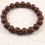 H&E社 セドナライト セドナストーン 10mm玉ブレスレット 証明書付 30.2g　 (ID:30281)