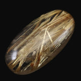 ゴールド タイチンルチル クォーツ 23.5mmオーバル ルース 13.56ct (ID:30334)