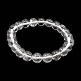 カイラス産 ヒマラヤ水晶　8ｍｍ玉ブレスレット 16.0g (ID:30382)