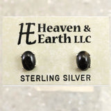 H&E社 ヌーマイト ニューマイト 7mmオーバル ピアス 証明書付 1.0g (ID:30765)