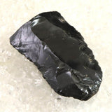 黒曜石 打製石器  59mm  後期旧石器時代 東北・北海道地域 25.4g (ID:30820)